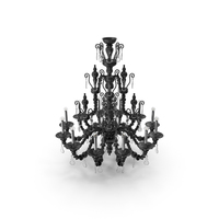 Barovier Toso Taif Murano Glass Chandelier PNG & PSD Images
