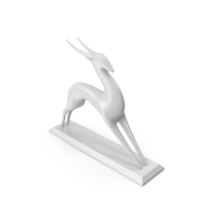 Antelope Sculpture PNG & PSD Images