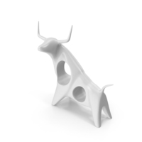 Angry Bull Figurine PNG & PSD Images