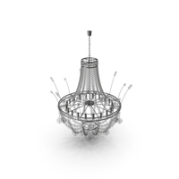 Modern Glass Chandelier PNG & PSD Images