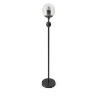 Glass Ball  Floor Lamp PNG & PSD Images