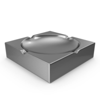 Chrome Ash Tray PNG & PSD Images