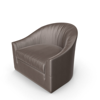 Club Brown Armchair PNG & PSD Images