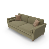 Mantellassi Couture Bramante 3 Seater Sofa PNG & PSD Images