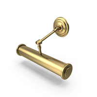 Golden Classic Picture Lamp PNG & PSD Images