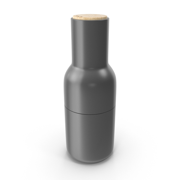 Gray Bottle Grinder PNG & PSD Images