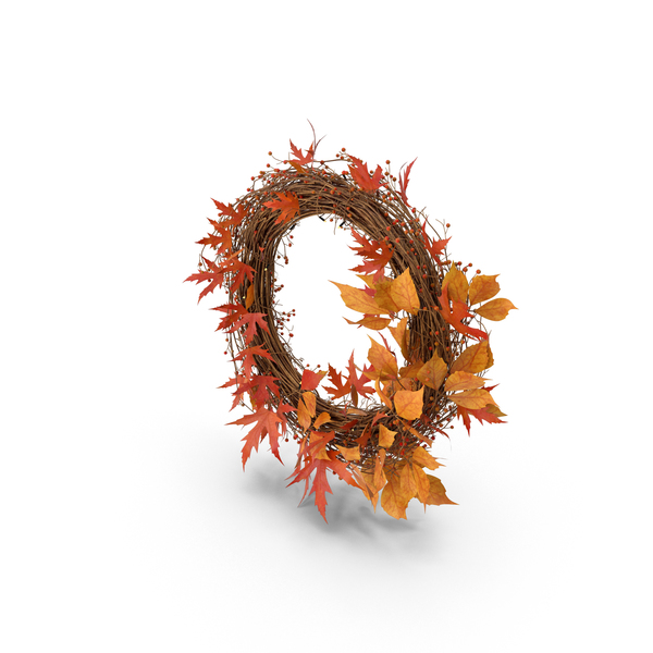 Autumn Wreath PNG & PSD Images