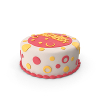 Birthday Cake Yellow PNG & PSD Images
