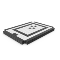 Smartphone Mobile Pixelated Icon PNG & PSD Images