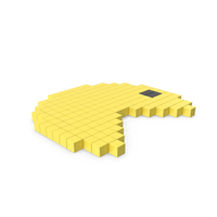Pacman Game Pixelated Icon Interface PNG & PSD Images