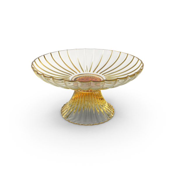 Luxury Colored Glass Massive Glass Tray PNG & PSD Images