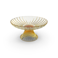 Luxury Colored Glass Massive Glass Tray PNG & PSD Images