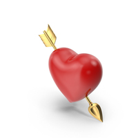 Heart with Arrow PNG & PSD Images
