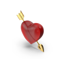 Heart with Arrow PNG & PSD Images
