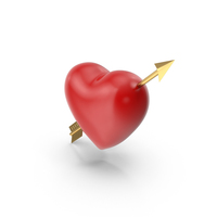 Heart With Arrow PNG & PSD Images