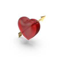 Heart with Arrow PNG & PSD Images