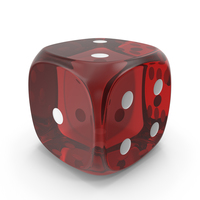 Dice 2  Red Glass PNG & PSD Images