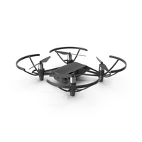 Black DJI Tello Drone PNG & PSD Images