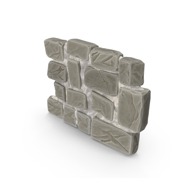 Stylized Stone Wall PNG & PSD Images