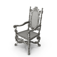 Silver Throne PNG & PSD Images