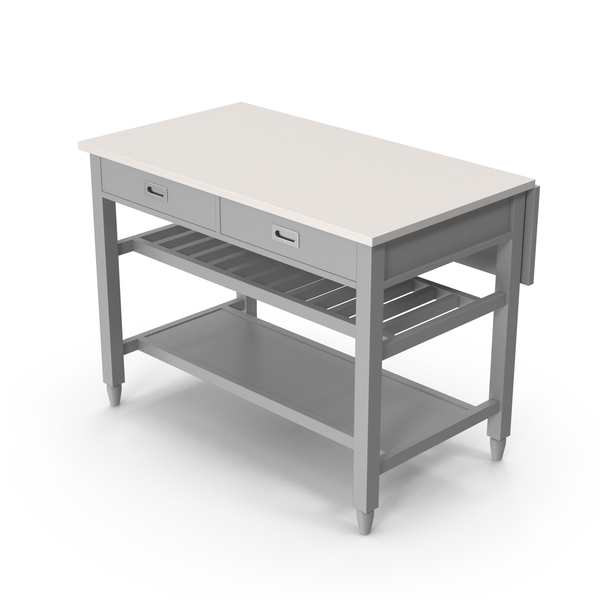 Grey Kitchen Island PNG & PSD Images