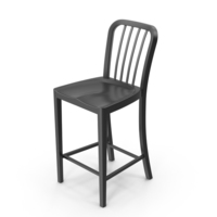 Black Bar Stool PNG & PSD Images