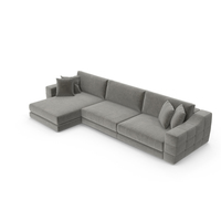 Sectional Corner Fortune Sofa PNG & PSD Images