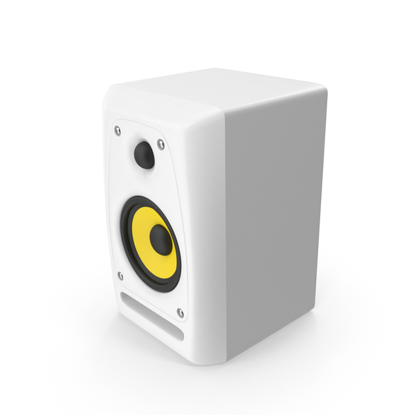 White Studio Monitor PNG & PSD Images