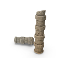 Stylized Roman Column PNG & PSD Images