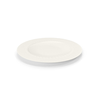 White Pearl Dinner Plate PNG & PSD Images