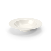 White Pearl Serving Bowl PNG & PSD Images