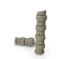 Stylized Roman Column PNG & PSD Images