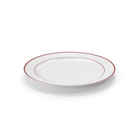 Roulette Dinner Plate Red Band PNG & PSD Images