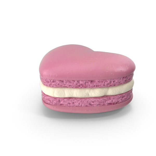 Heart Macaroon PNG & PSD Images