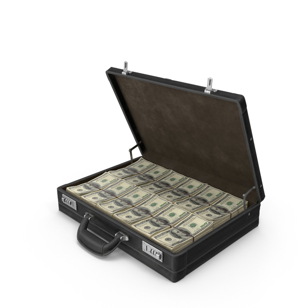 Briefcase with Money PNG & PSD Images