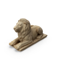 Lying Lion Statue PNG & PSD Images