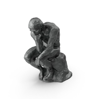 The Thinker PNG & PSD Images