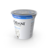 Chobani Plain Yogurt PNG & PSD Images