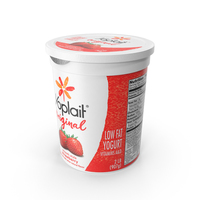 Yoplait Original Strawberry PNG & PSD Images