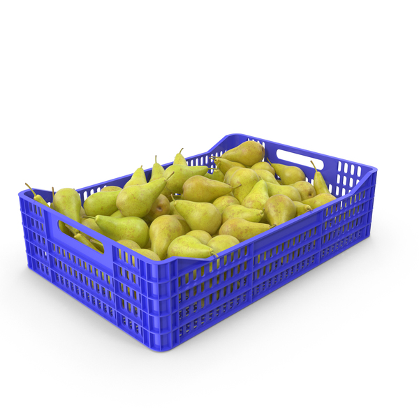 Pear in Plastic Crate PNG & PSD Images