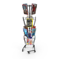 Magazine Stand PNG & PSD Images