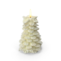 Tree Shaped Candle PNG & PSD Images