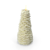 Tree Shaped Candle PNG & PSD Images
