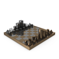 Diego Matthai Chrome Chessboard PNG & PSD Images