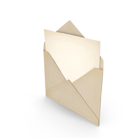 Envelope and Paper PNG & PSD Images