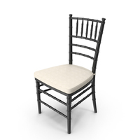 Wedding Chair Black PNG & PSD Images