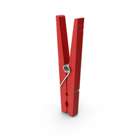 Red Clothespin PNG & PSD Images