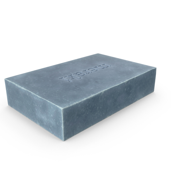 Meraki Bamboo Charcoal Scrub Bar PNG和PSD图像