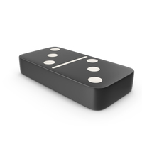 Domino Black PNG & PSD Images