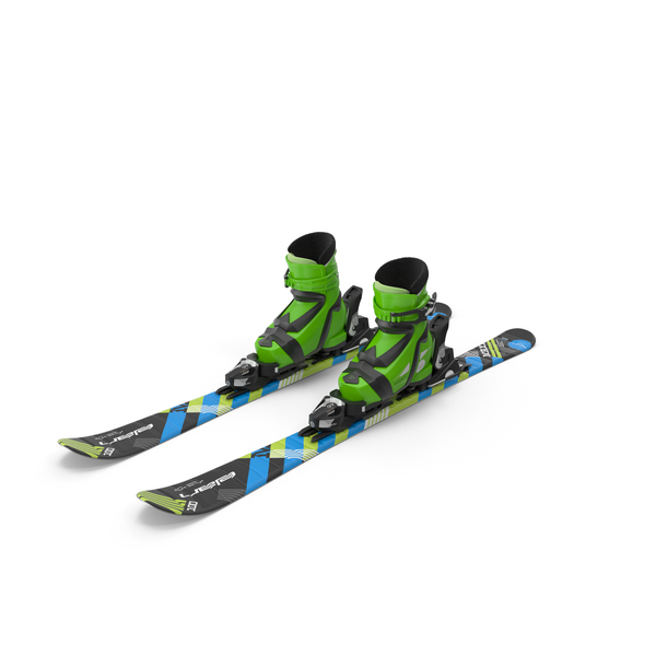 Elan Skis' Maxx Kid's Skis PNG & PSD Images